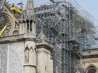 Notre Dame fire aftermath