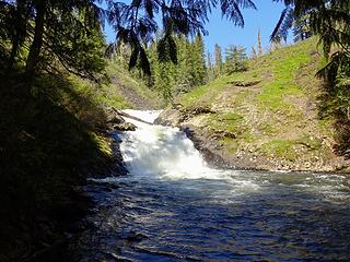 Upper Elk Creek Falls.