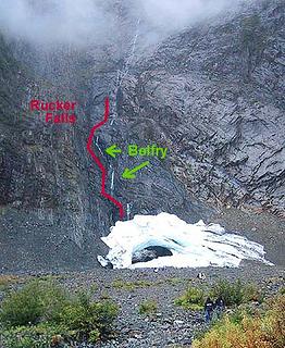 Ice Cave and Rucker Falls 09-04-05 annotated