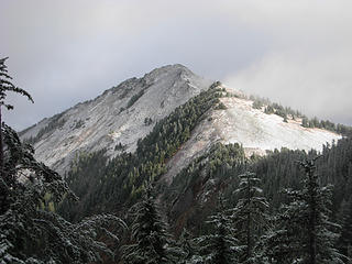 Early Season Snow On Silver Peak