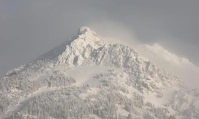 Mt. Angeles after winter storm