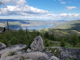 Lake Chelan from Bear Mountain