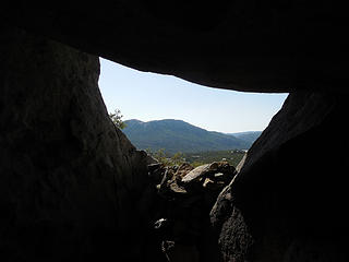 View from "Secret Cave"
