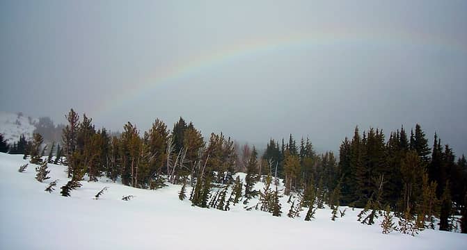 Look there it is! Snowbow!