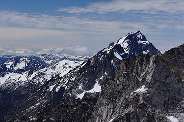 Mt Stuart from Little Annapurna