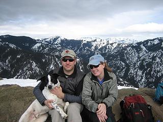 trail buddies at summit