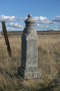 Cemetery at Coulee City Founding father