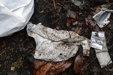 Used diaper, 20feet from the creek.