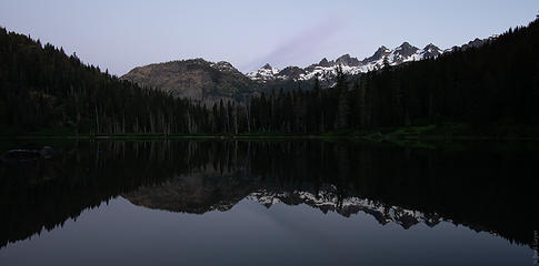 Pete Lake twilight views