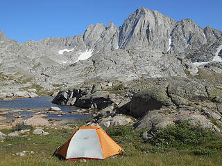 Camp in Indian Basin