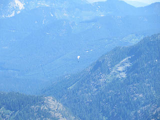 The second paraglider