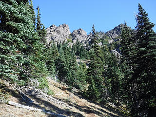 Approaching Mount Angeles