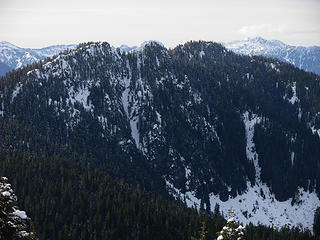 Beckler Peak, as seen from Alpine Baldy