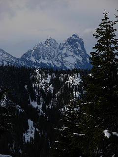 Mount Baring, as seen from Alpine Baldy