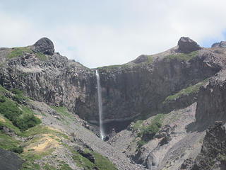 Falls near the pass