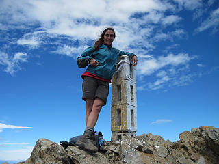 On the summit of cerro Piltriquitron 2284 meters