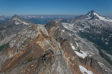 Summit view to the northwest