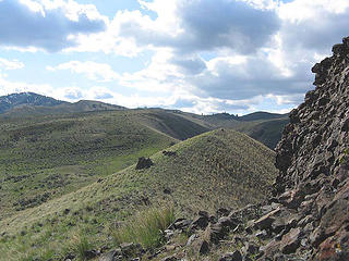 Pitcher Ridge and Pitcher Mountain.