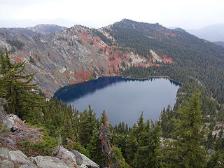Heart Lake from Heart Peak, 6870.'