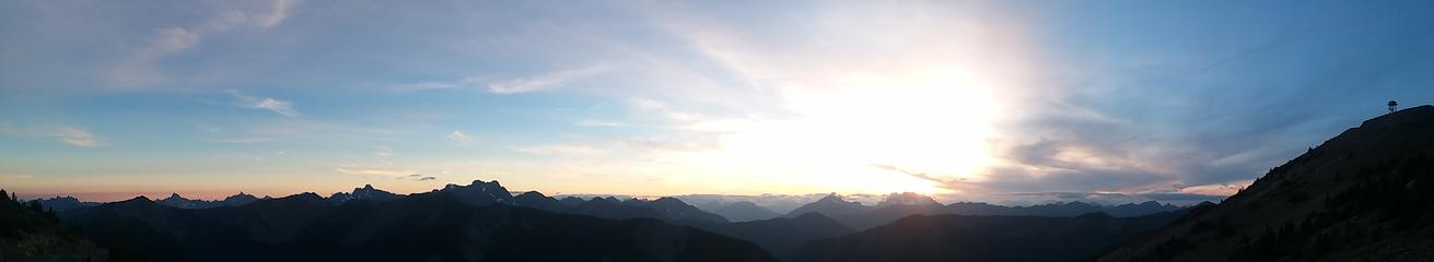 Sunset at Slate Peak