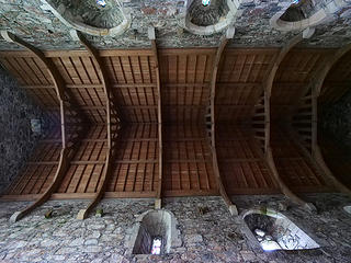 Iona Abbey ceiling