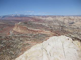 Capitol Reef from the summit