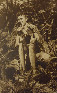 John Dewitt Kirk Jr. - Queets River August 1937