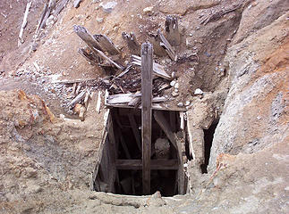 Creepy mine shaft.