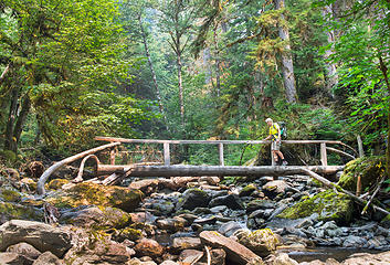 Fire Creek footbridge