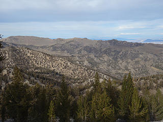 Cottonwood Basin with Peak 11,440' above left