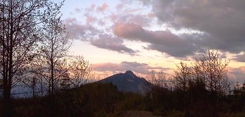 Mount Josephine seen from the 3210 ridge