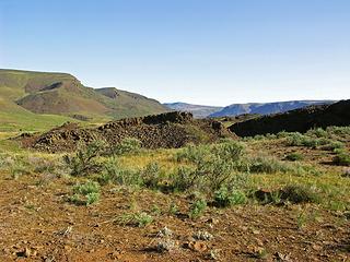 Open Desert terrain near the trailhead