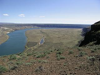 Columbia River and West Bar