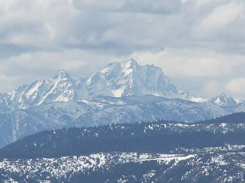 Mt. Stuart (center)