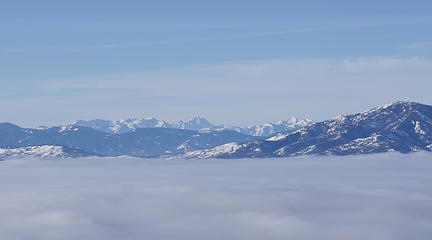 Peaks Above the Inversion