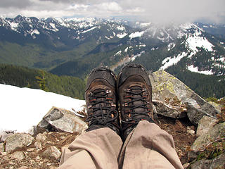 My first Summit Foot Shot. I actually remembered this time