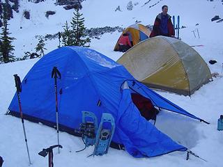 Tent on Sunday Morning