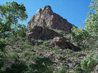 Small peak along the Pima Canyon trail.