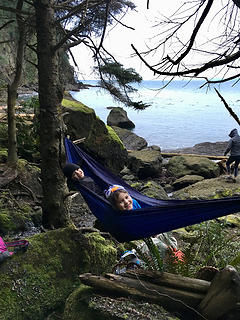 Chillin? in the hammock at The Cove