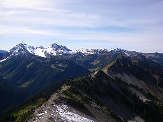 Silt Ridge and Anderson Massif