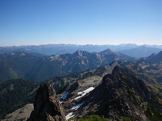 south from Stephen Peak