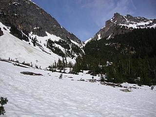 looking towards Easy Pass