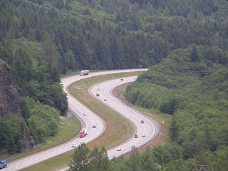 I-90 from Iron Horse trail.