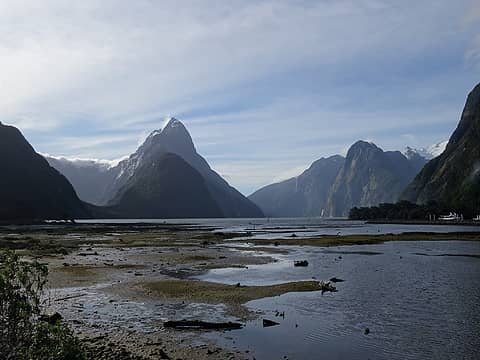 Mitre Peak from the Milford Sound viewpoint
