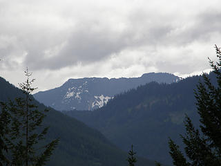 Rampart Ridge from Iron Horse trail.