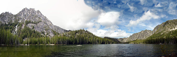 Lower Snow Lake from camp
