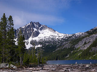 from Snow Lakes dam
