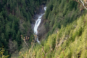 Hall Creek falls below