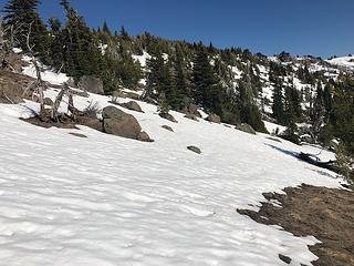 Icicle Ridge via Fourth of July Creek, elevation 6,600 ft.  5/10/19
