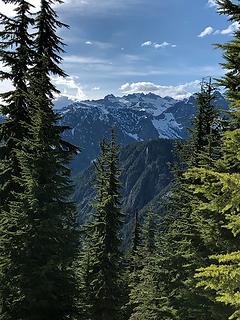 Monte Cristo Peak from West Cady Ridge 5/18/19